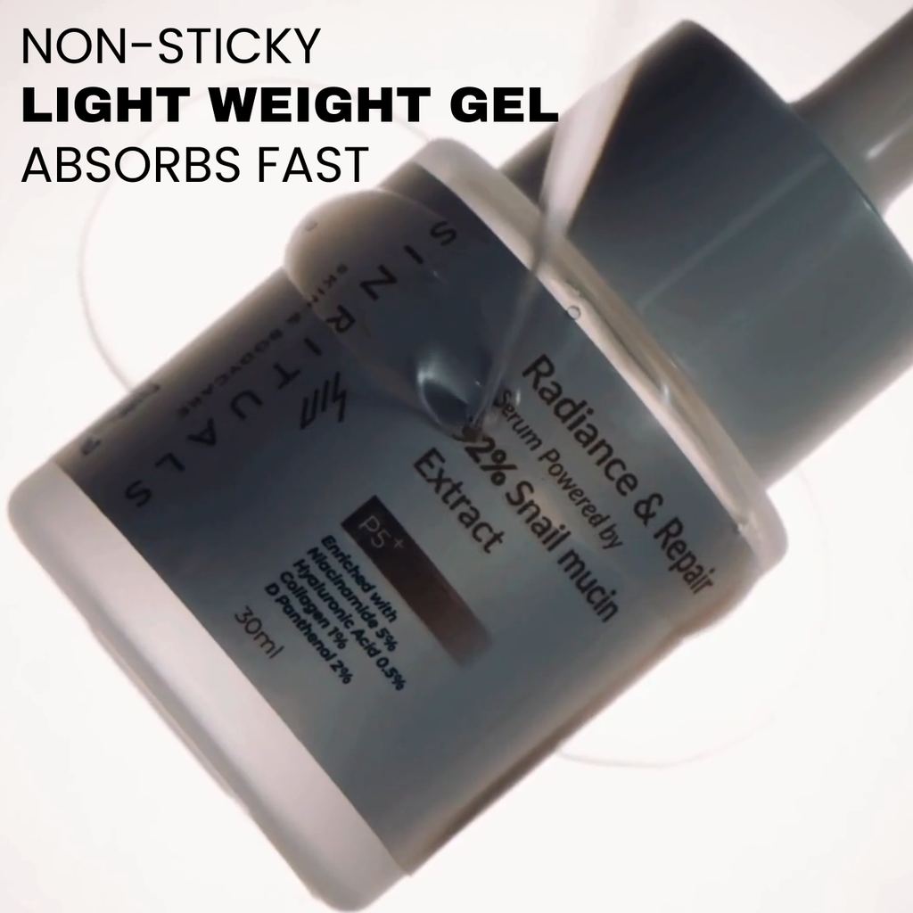 Radiance and Repair Serum with 92% Snail mucin Extract (30ml)