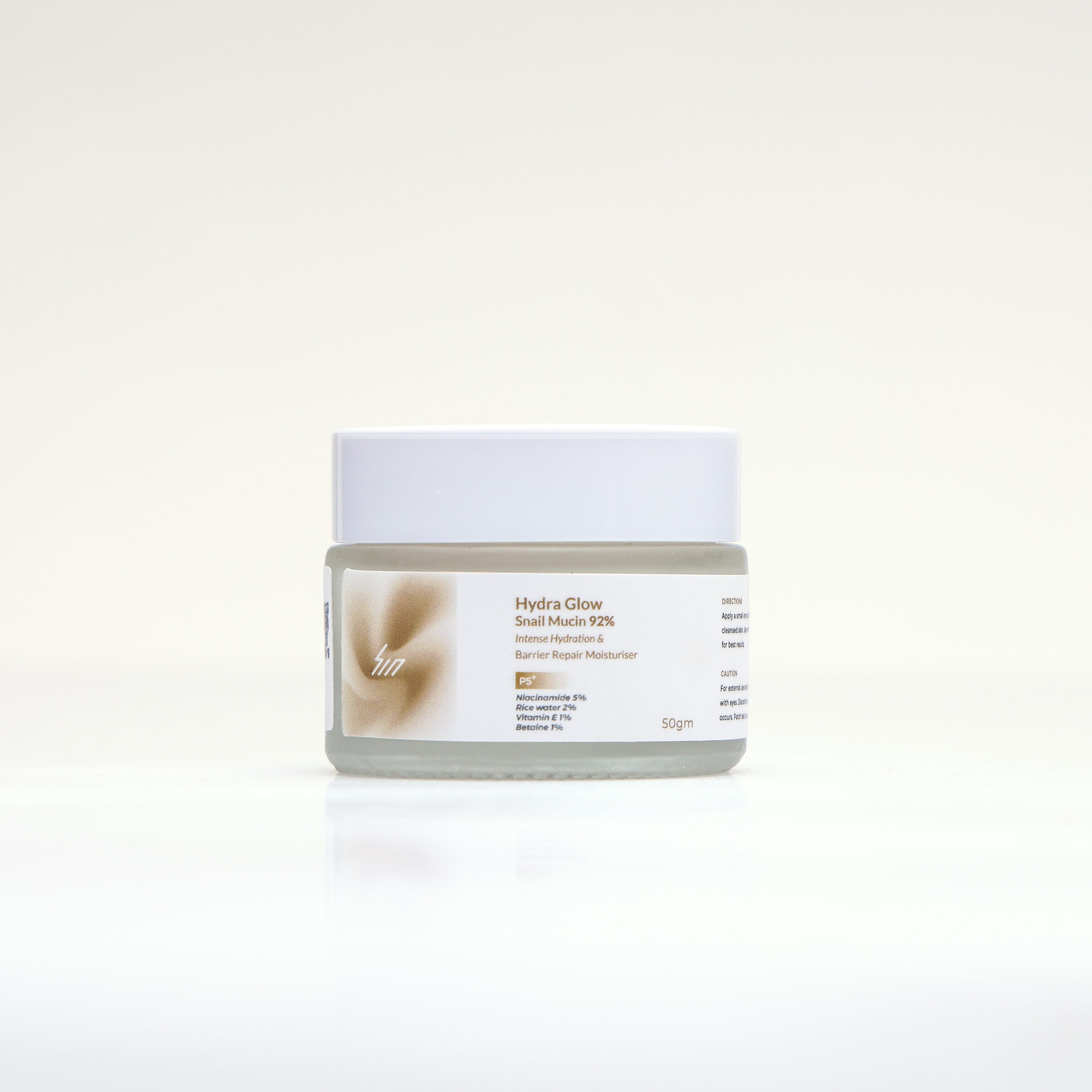 Hydra Glow 92%snail mucin moisturiser