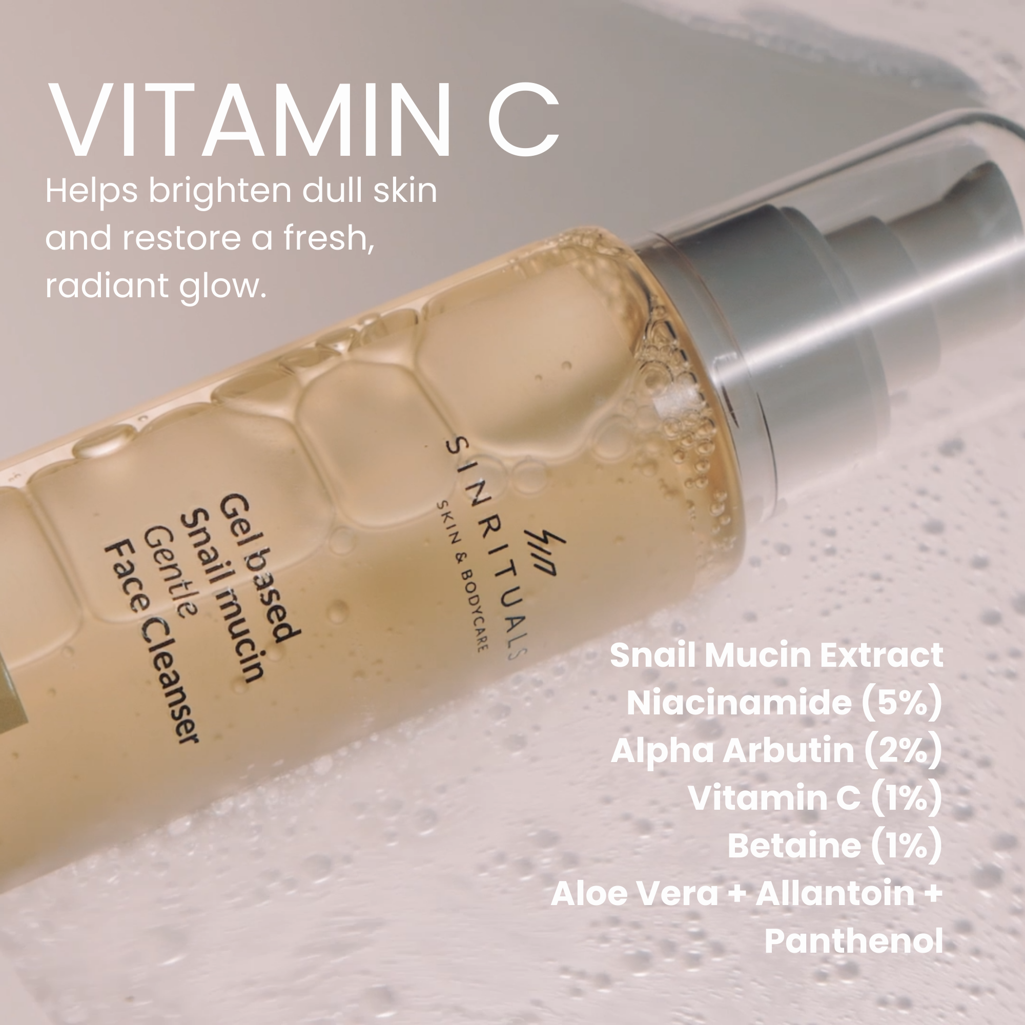 Gel based Snail mucin Gentle face Cleanser (100ml)